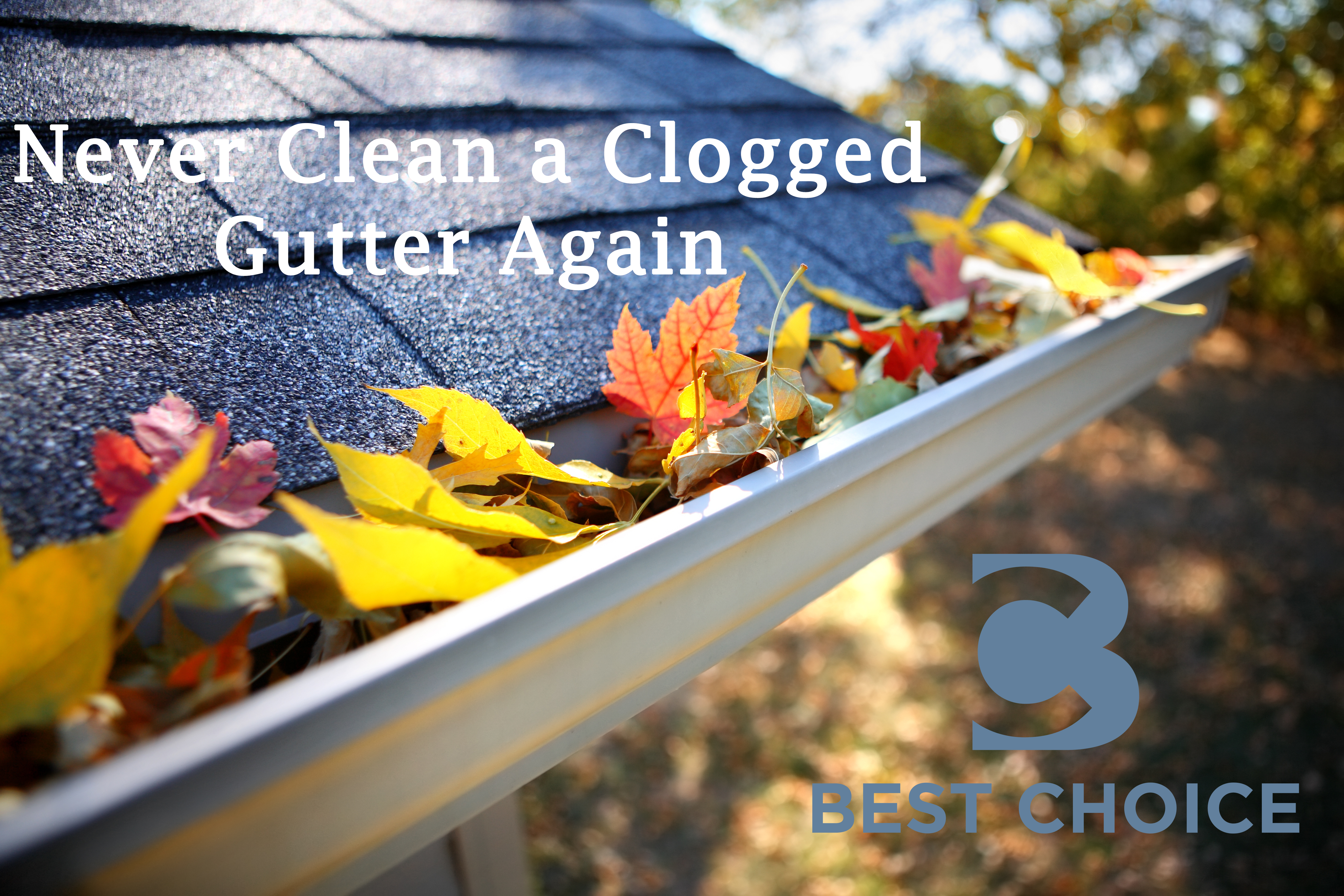 Never Clean Clogged Gutter